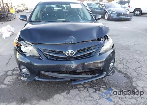 2011 Toyota Corolla S from USA, damaged, VIN 2T1BU4EE4BC553381